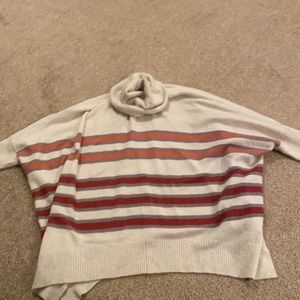 Loft oversized cape sweater